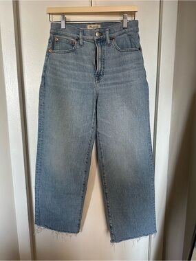 Madewell Perfect Vintage Wide Leg Crop Jeans